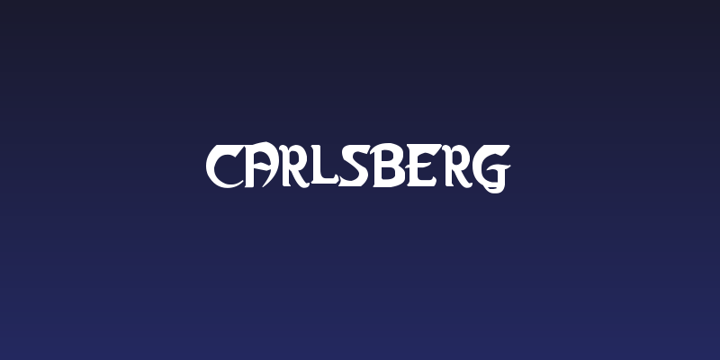 Carlsberg Social Header