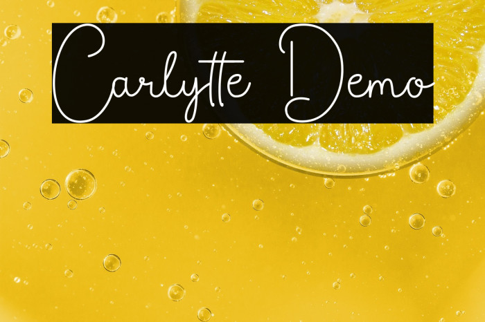 Carlytte Demo Example 1