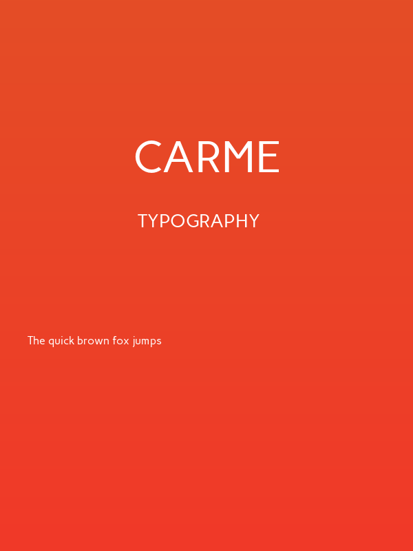 Carme Poster