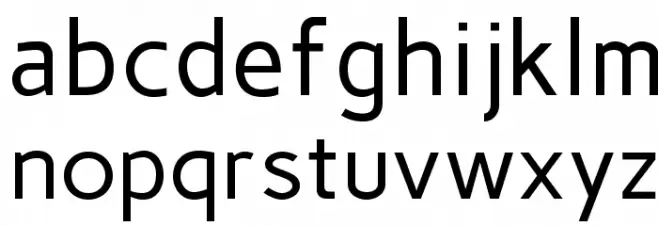 Carme Caratteri MINUSCOLO