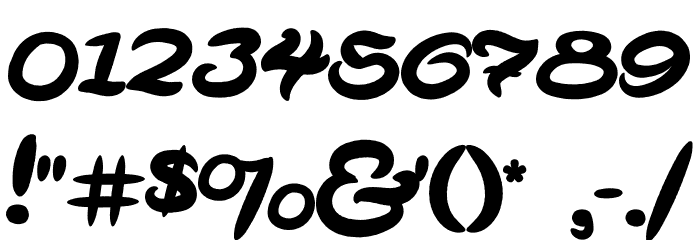 Carmela Script Font OTHER CHARS