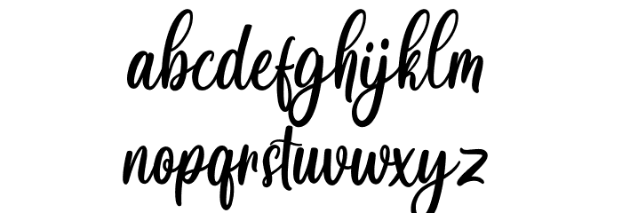 Carmeliya_demo Font LOWERCASE