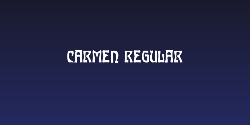 Carmen Regular Social Header