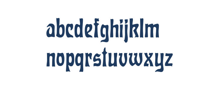 Carmen Regular Lowercase