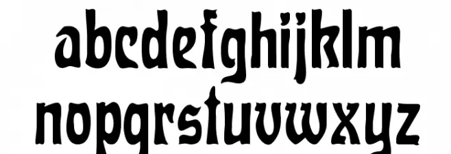 Carmen Regular خط أحرف صغيرة