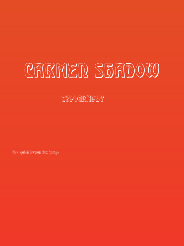 Carmen Shadow Poster