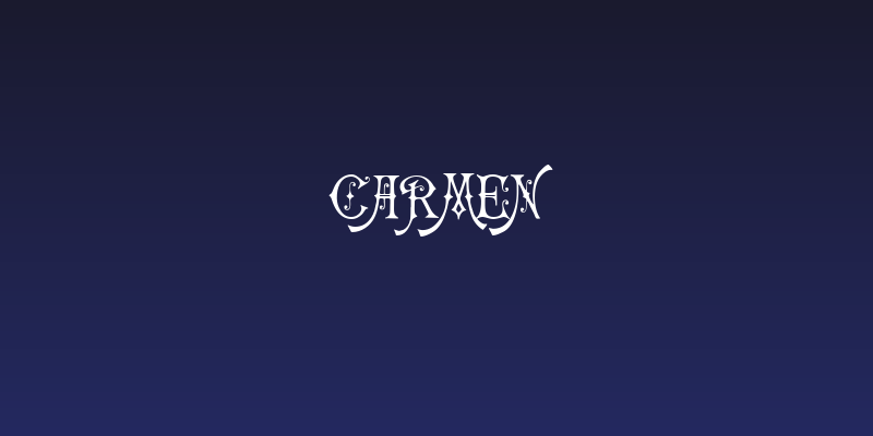 Carmen Social Header