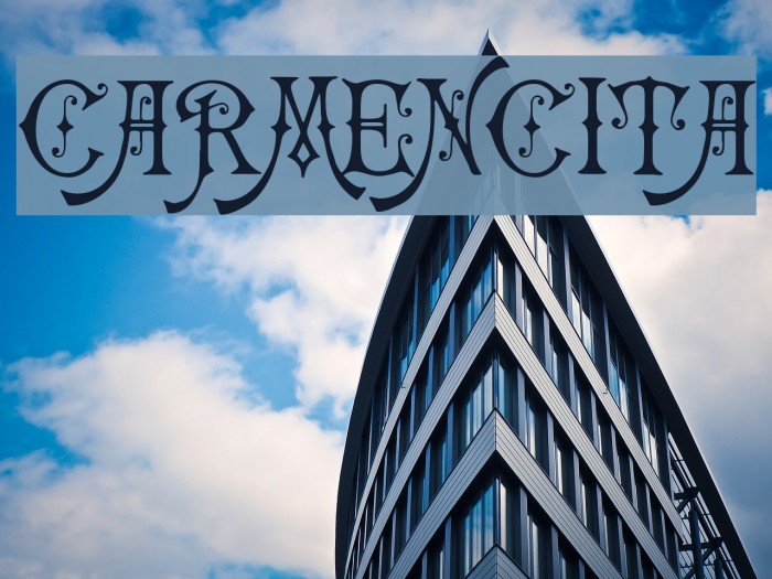 Carmencita Font examples