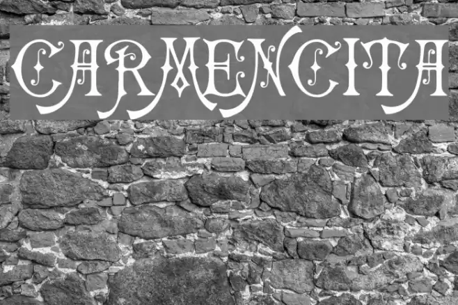 Carmencita Font examples