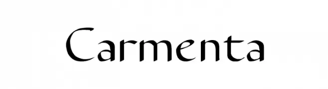 Carmenta  font caratteri gratis