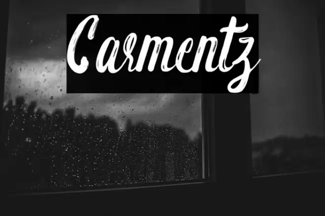 Carmentz Font examples