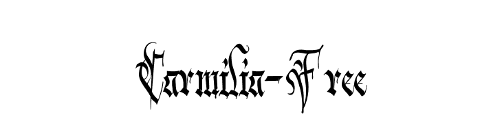Carmilia-Free  font caratteri gratis