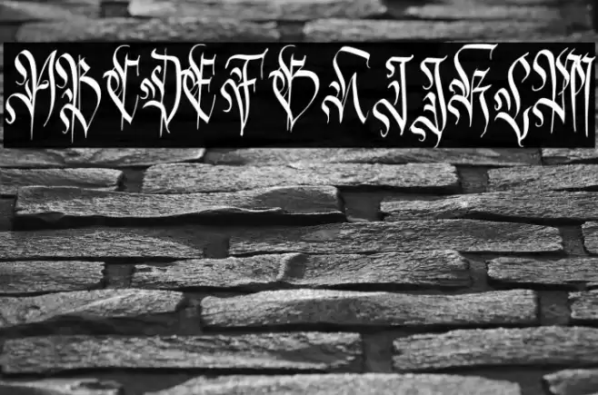 Carmilia-Free Font examples