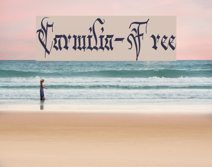 Carmilia-Free फ़ॉन्ट examples