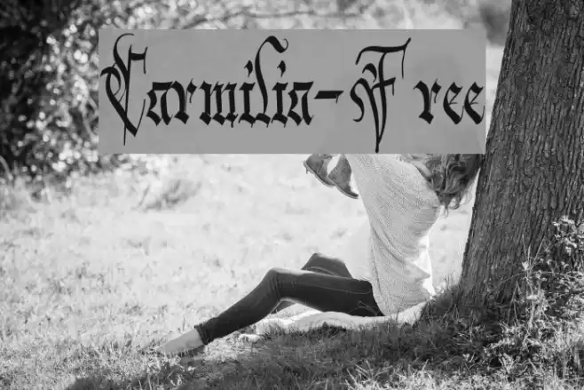 Carmilia-Free Font examples