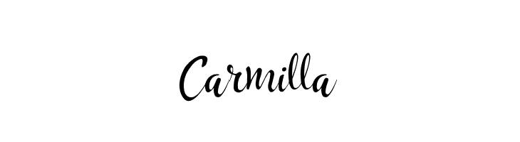 Download Free Carmilla Font Ffonts Net Fonts Typography