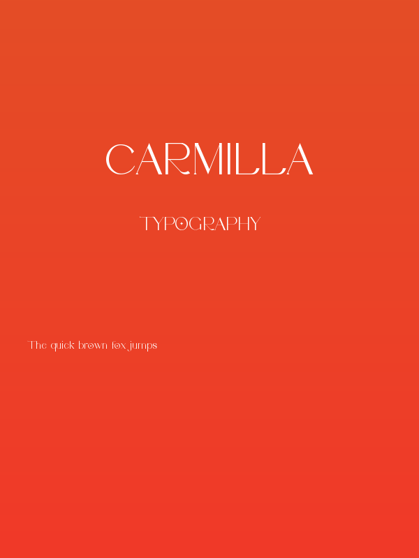 Carmilla Poster