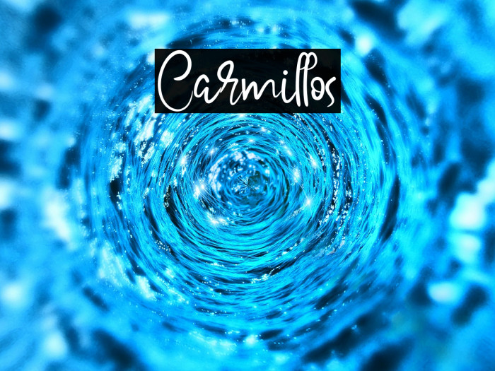 Carmillos Font examples