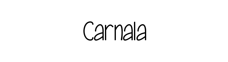 Carnala  Free Fonts Download