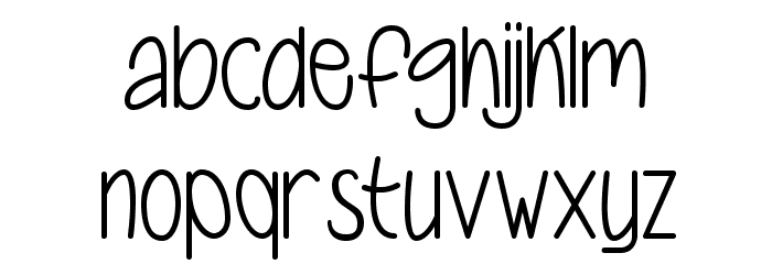 Carnala Font LOWERCASE