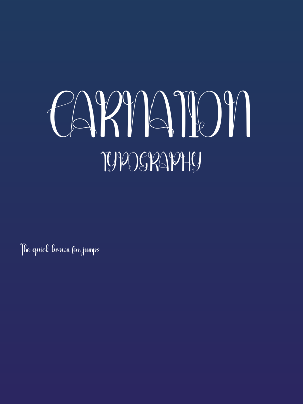 Carnation Poster