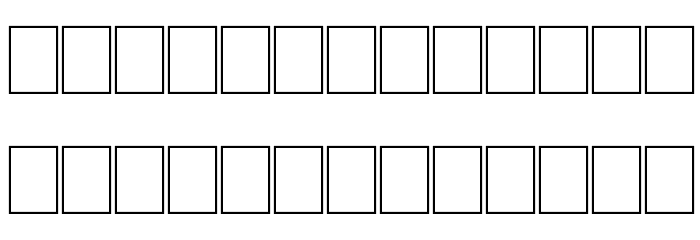 Carnaval de Mai Font LOWERCASE