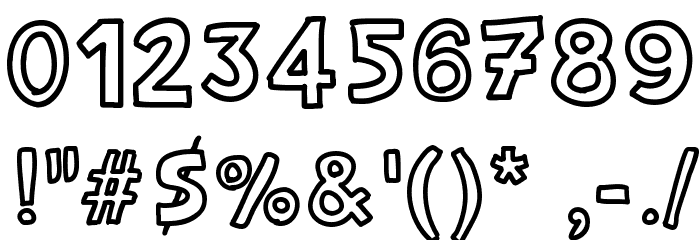 Carnetdevoyage Font OTHER CHARS