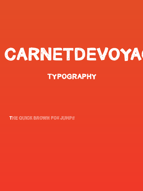 Carnetdevoyage Poster