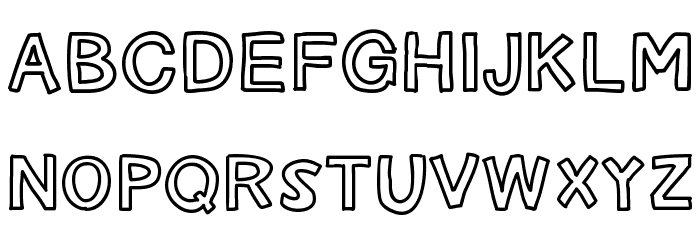 Carnetdevoyage Font LOWERCASE