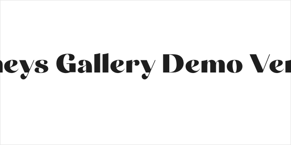 Carneys Gallery Demo Version Logo