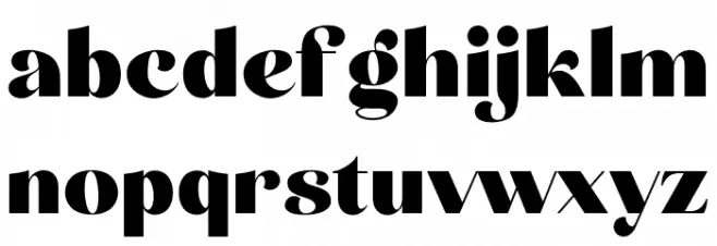 Carneys Gallery Demo Version फ़ॉन्ट लोअरकेस