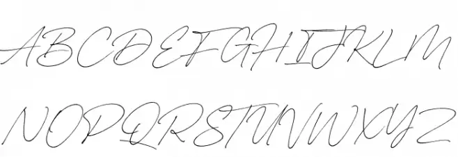 Carneys Gallery Script Demo Ver خط أحرف كبيرة