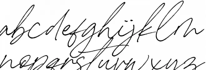 Carneys Gallery Script Demo Ver Caratteri MINUSCOLO