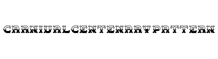 Carnival Centenary Pattern  Скачать бесплатные шрифты