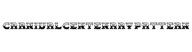 Carnival Centenary Pattern  font caratteri gratis