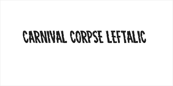 Carnival Corpse Leftalic Logo