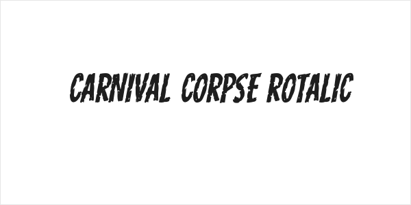 Carnival Corpse Rotalic Logo