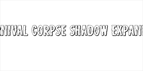 Carnival Corpse Shadow Expanded Logo