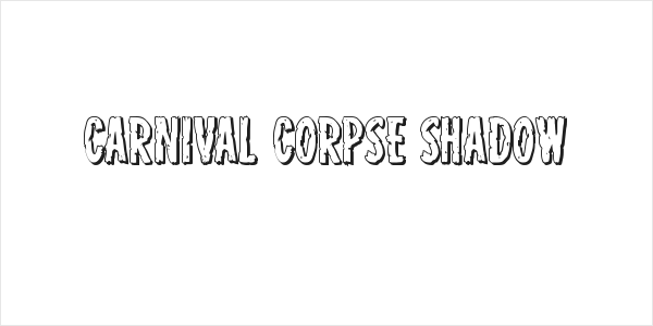 Carnival Corpse Shadow Logo