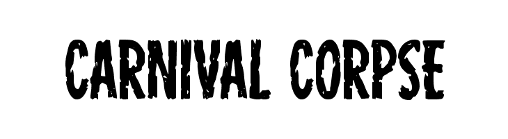 Carnival Corpse  Fuentes Gratis Descargar