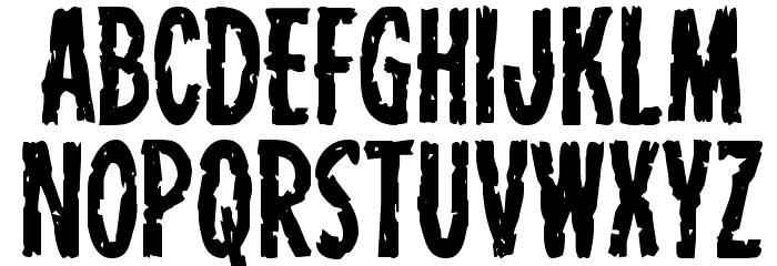 Carnival Corpse Font Litere mici