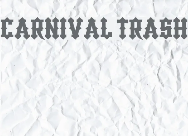 Carnival Trash Example 1