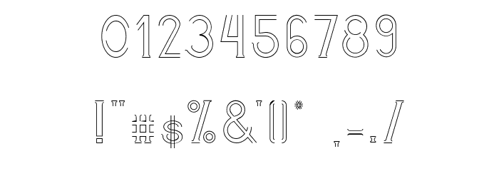Carnival Font OTHER CHARS