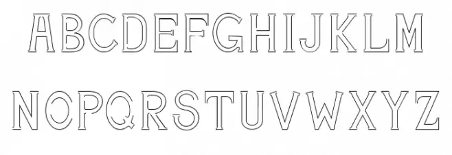 Carnival Font Litere mari