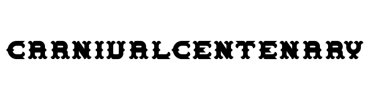 CarnivalCentenary  font caratteri gratis