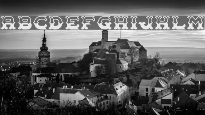 CarnivalCentenaryPattern Font examples