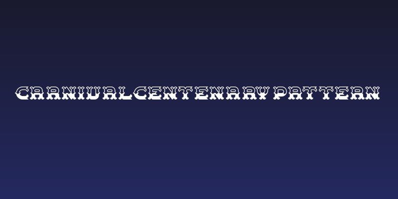 CarnivalCentenaryPattern Social Header