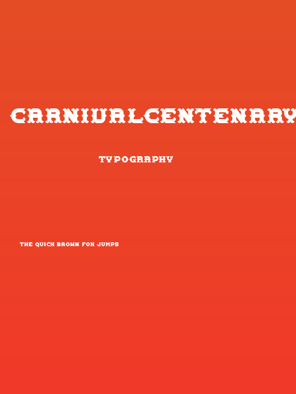 CarnivalCentenary Poster