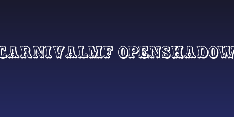 CarnivalMF OpenShadow Social Header