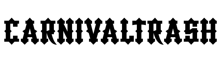 CarnivalTrash  لخطوط تنزيل